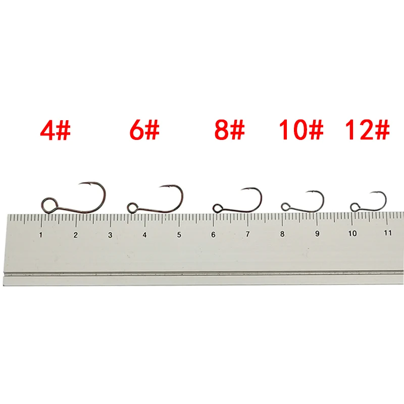 12 Stück/Los Größe 4 # -12 #   – Fishing Hook Assortment Bewertung und Preis