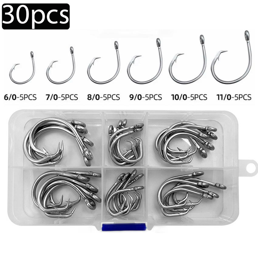 30 teile/schachtel Angelhaken  – Fishing Hook Assortment Bewertung und Preis