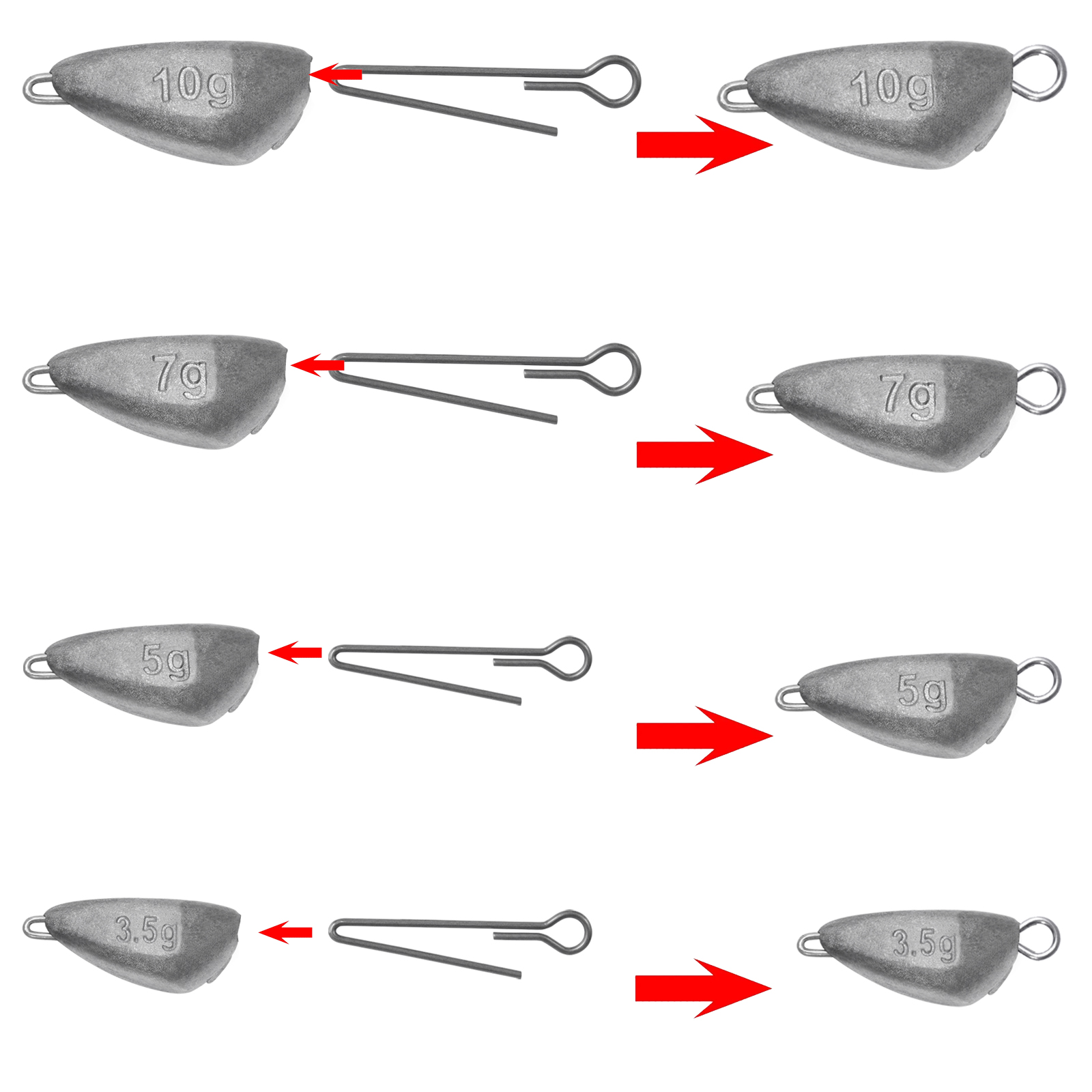 SAMOLLA 5 Stück Jig Head Angel – Fishing Hook Jig Bewertung und Preis