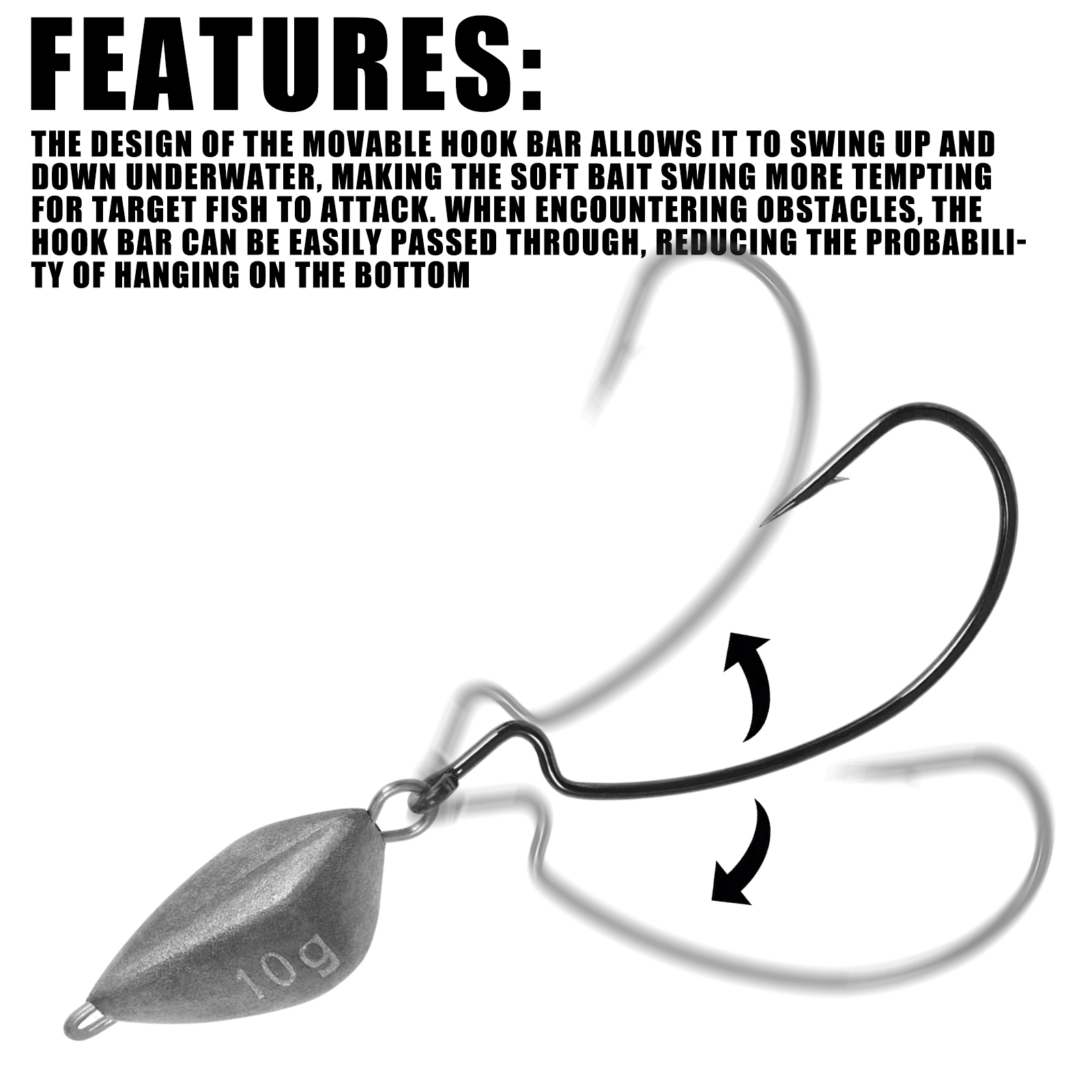 SAMOLLA 5 Stück Jig Head Angel – Fishing Hook Jig Bewertung und Preis
