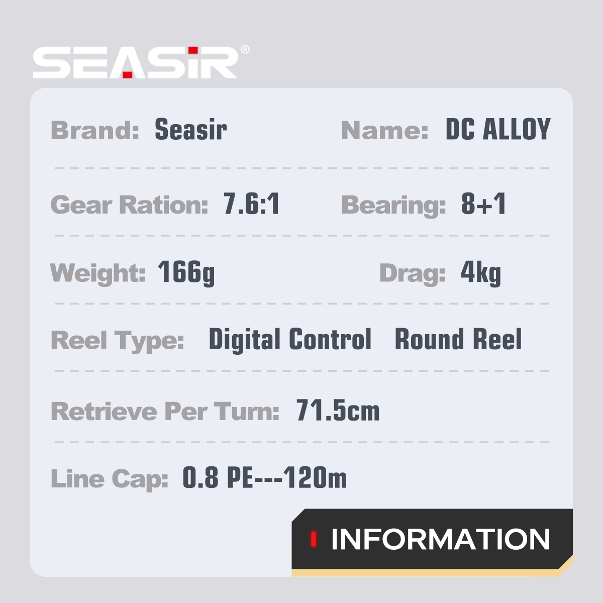 SEASIR DC Alloy Vollmetall-Run – Kastking Reel Zephyr Bewertung und Preis