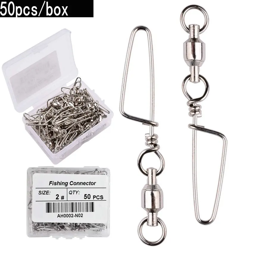 50 Stück Angel-Kugellager-Wirb – Fishing Hook Box Bewertung und Preis
