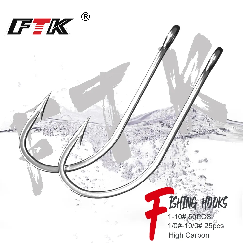 FTK Angelhaken 1-10 # 50 Stück – Fishing Hook Assortment Bewertung und Preis