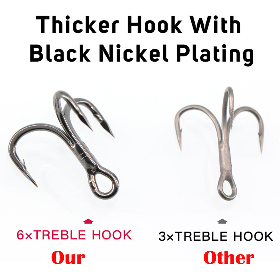 Angel-Drillinge, 6 x starker K – Fishing Hook Assortment Bewertung und Preis